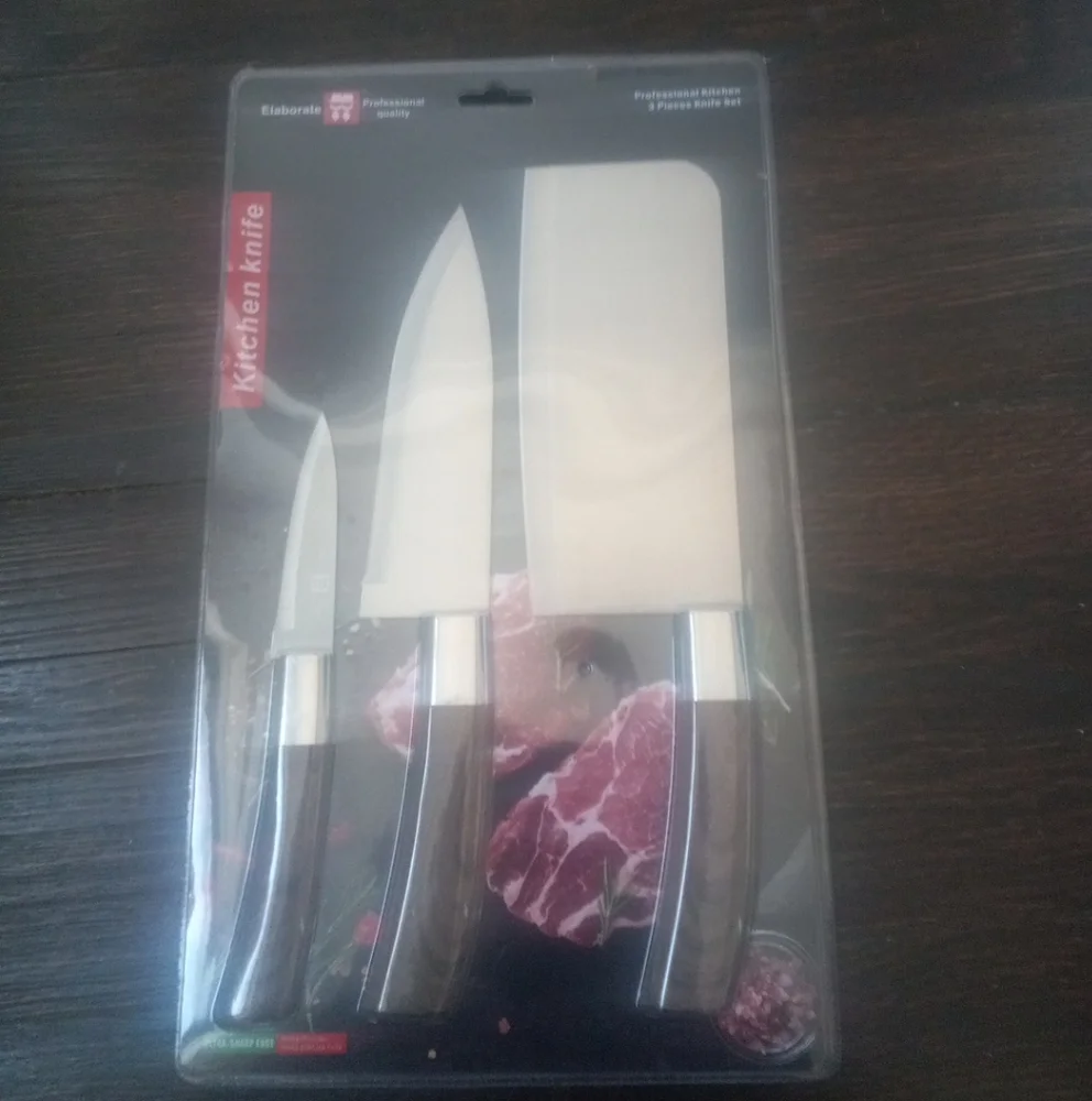 Kitchen Knife Professional 3 Pieces Knife Set Professional Quality Ultra- Sharp